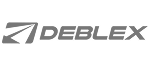 Deblex Logo de Deblex, cliente de Monkey Plus agencia de marketing digital