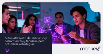 Automatización del marketing Panel de control de automatización de marketing digital con métricas