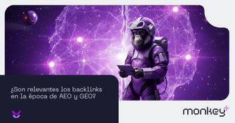 Importancia de los backlinks en la era AEO y GEO Representación visual de backlinks y optimización AEO y GEO con inteligencia artificial