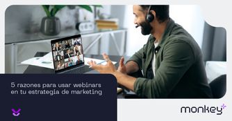 5 razones para usar webinars en tu estrategia de marketing Ilustración de transmisión en vivo y videollamadas digitales