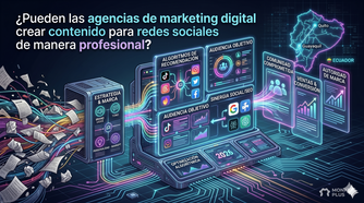 creacion-contenido-profesional-redes-sociales-monkey-plus Equipo de Monkey Plus diseñando una estrategia de contenido profesional para redes sociales en Ecuador.