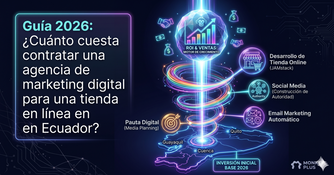 costos-marketing-digital-ecommerce-ecuador-monkey-plus Gráfico de inversión y costos de marketing digital para e-commerce en Ecuador 2026.