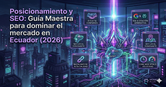 Posicionamiento y SEO Estrategia 2026. Mapa estratégico de posicionamiento y SEO avanzado para empresas y ecommerce en Ecuador - Monkey Plus.